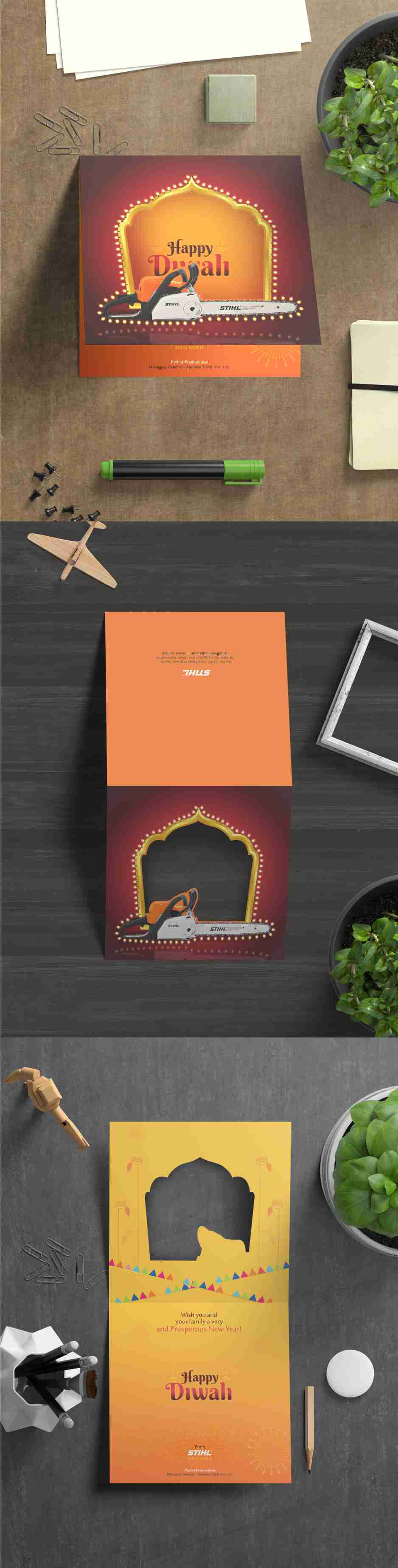 Diwali Card Designing